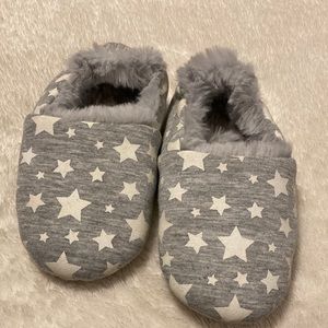 The little white company slippers